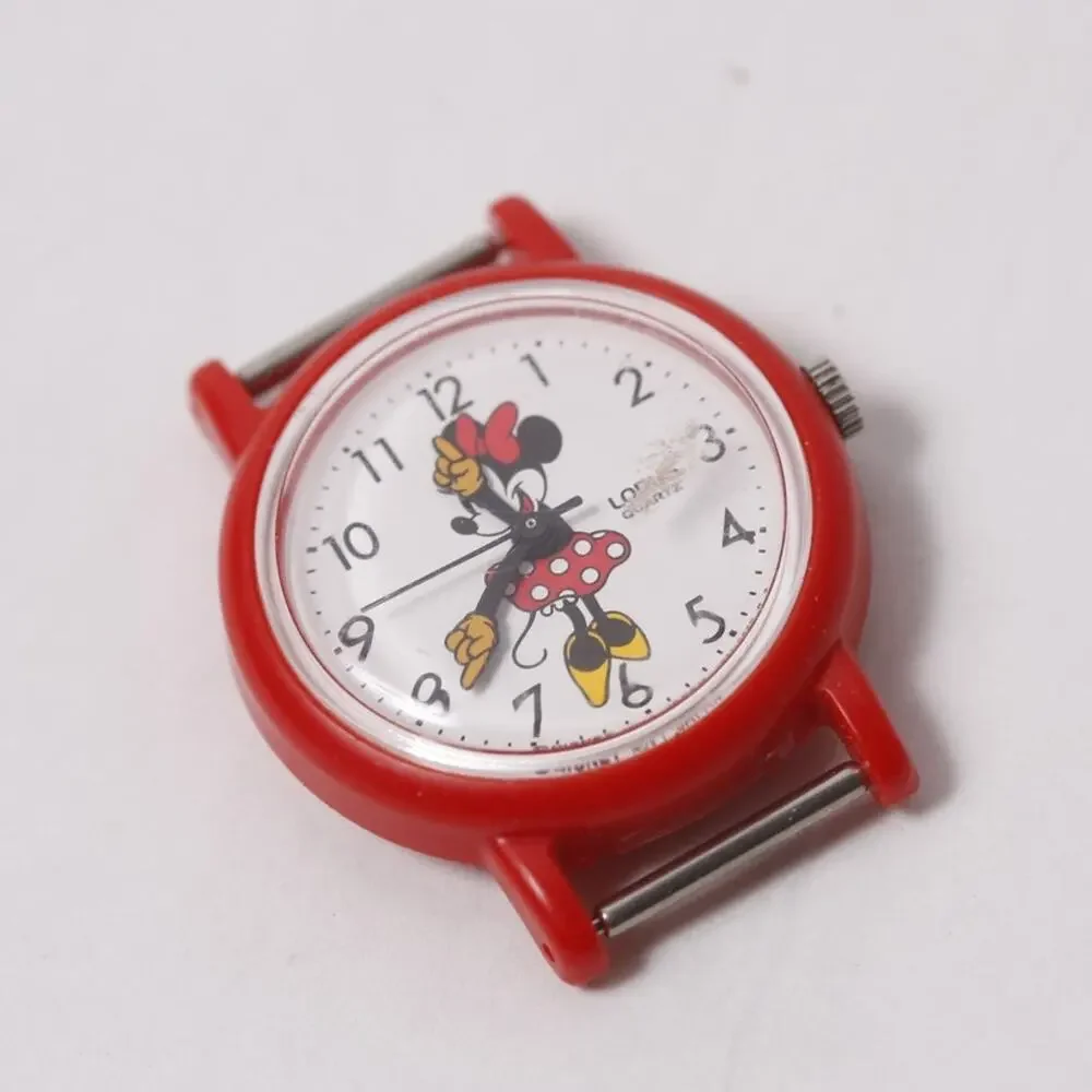 Disney Minnie Mouse Small Quartz Watch by Lorus Collectible Gift ~ 260214-WH 977